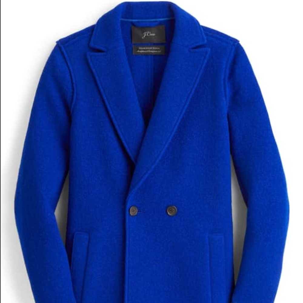 10 Tall Daphne topcoat in Italian boiled wool